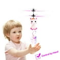 Flying Toy with LED Light Hand Controlled Helicopter Toy