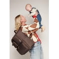 thumbnail image 2 of Bolsa para pañales Itzy Ritzy Utility Bag, color moca, con cambiador, 2 of 9