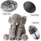 thumbnail image 5 of Muñeco de peluche de elefante gigante, grande, suave y de gran tamaño, 5 of 8