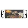 thumbnail image 7 of Yayeee Waist Apron with Pockets for Cooking Waterproof Half Server Aprons, Colorful Skeleton with Cloud, 7 of 7