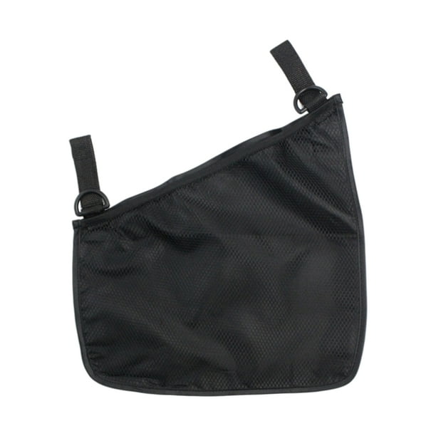 Bolsa de red multifunción universal para cochecito de bebé, bolsas de malla para colgar lateralmente, bolsa organizadora, bolsa ligera para llevar - Negro Sunnimix Colgante de red para cochecito