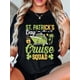 thumbnail image 1 of 100% Cotton St Patrick's Day Cruise 2025 Funny Family Matching T-Shirt, 1 of 8
