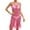 Hot Pink, variant on Sngxgn Womens Swimsuit Coverup V Neck Bathing Suit Beach Dress Swim Bikini Cover up(Beige,XL)