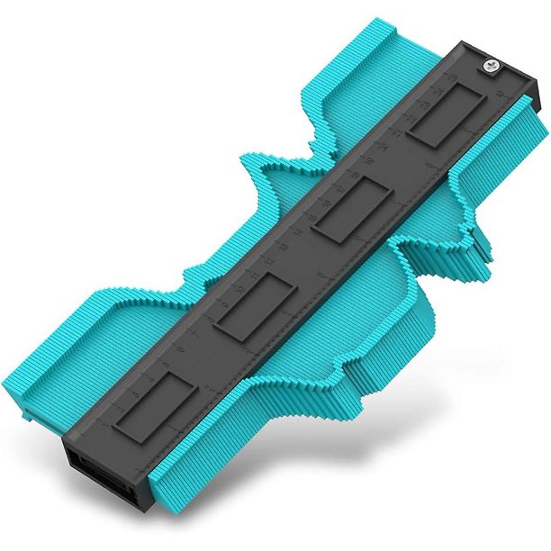 Accesorios para herramientas para hombres de 10 pulgadas, réplica exacta del contorno de forma irregular, ajuste perfecto y corte fácil, carpintería, carrocería, tuberías