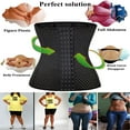 thumbnail image 3 of Waist Trainer for Women Tummy Control Waist Cincher Trimmer Slimming Corset Sport Waist Shaper Workout Girdle Adjustable, 3 of 7
