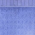 thumbnail image 1 of Ahgly Company Indoor Square Patterned Denim Blue Area Rugs, 4' Square, 1 of 6