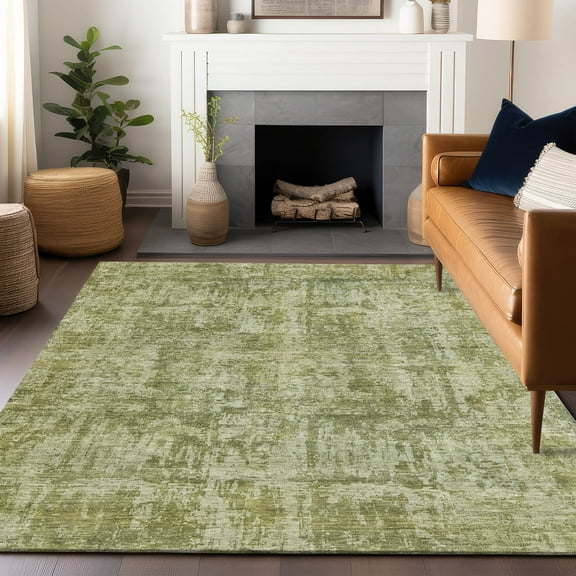 Addison Rugs Chantille Indoor/Outdoor Transitional Modern Aloe Washable Rectangle Rug, 10' x 14'