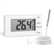 thumbnail image 2 of 2X Termómetro Digital para Horno con Sonda de -58 °F A 572 °F, Alarma de Temperatura Alta y Baja, Pantalla LCD, Interruptor Celsius/Fahrenheit, 2 of 5
