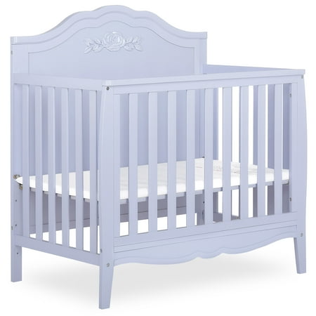 UPC: 0810063664527 | Dream On Me Jasmine 4-in-1 Convertible Mini Crib New Zealand Pinewood Lavender Ice