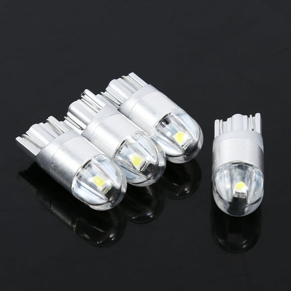 Ashata 4 x 12V DC T10 W5W 168 2 LED Intérieur de la Voiture Lampe de Lecture à Haute Efficacité, Lampe de Lecture Intérieure, Ampoules de Voiture T10