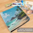 thumbnail image 5 of PU Leather Photo Album with Self-Adhesive Pages Scrapbook DIY Picture Holds 20+ Sheets Serene Beach Scene, 5 of 9