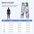 thumbnail image 4 of Lsque Colorful Koi Fish Print Men's Pajama Pants, Lounge Pant - Comfortable Home Wear,Elastic Waistband, Stylish Design-X-Large, 4 of 9