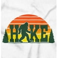 thumbnail image 2 of Hike with Bigfoot Retro Hiking Legend Unisex Fleece Graphic Zip Up Hoodie Brisco Brands 2X, 2 of 5
