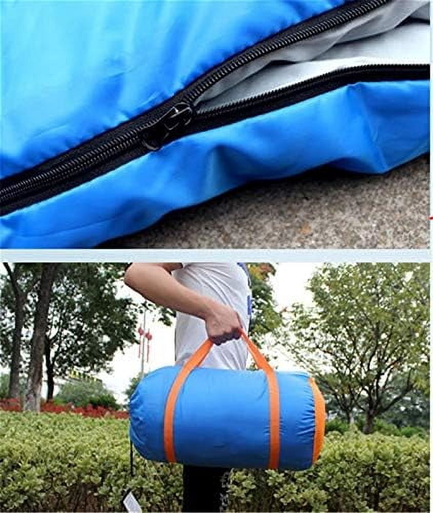 Practical Double Person Sleeping Bag Outdoor Camping Adult Sleeping Bag Lover Couple Travel Warm Weather Use Sleeping Bag