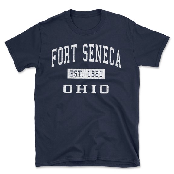 Fort Seneca Ohio Classic Established Men's Cotton T-Shirt