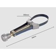 thumbnail image 4 of nipocaio Oil Filter Element Wrench Filter Oil Change Disassembly Tool Adjustable Yuanbao Automotive Oil Grid Steel Band Wrench, 4 of 5