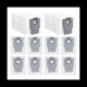 thumbnail image 1 of 10 Bolsas de Polvo Desechables de Repuesto para Q para P10 Robot Aspirador Repuestos, 1 of 5