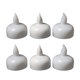 thumbnail image 2 of EeaseMX 4 velas LED flotantes decorativas impermeables para bodas, fiestas, spas y baños (luz blanca cálida), 2 of 7