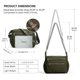 thumbnail image 5 of Bolso de mano Fancy Forest para mujer, bolso de hombro con varios bolsillos, bolso bandolera para viajes o trabajo de mujer, 5 of 8