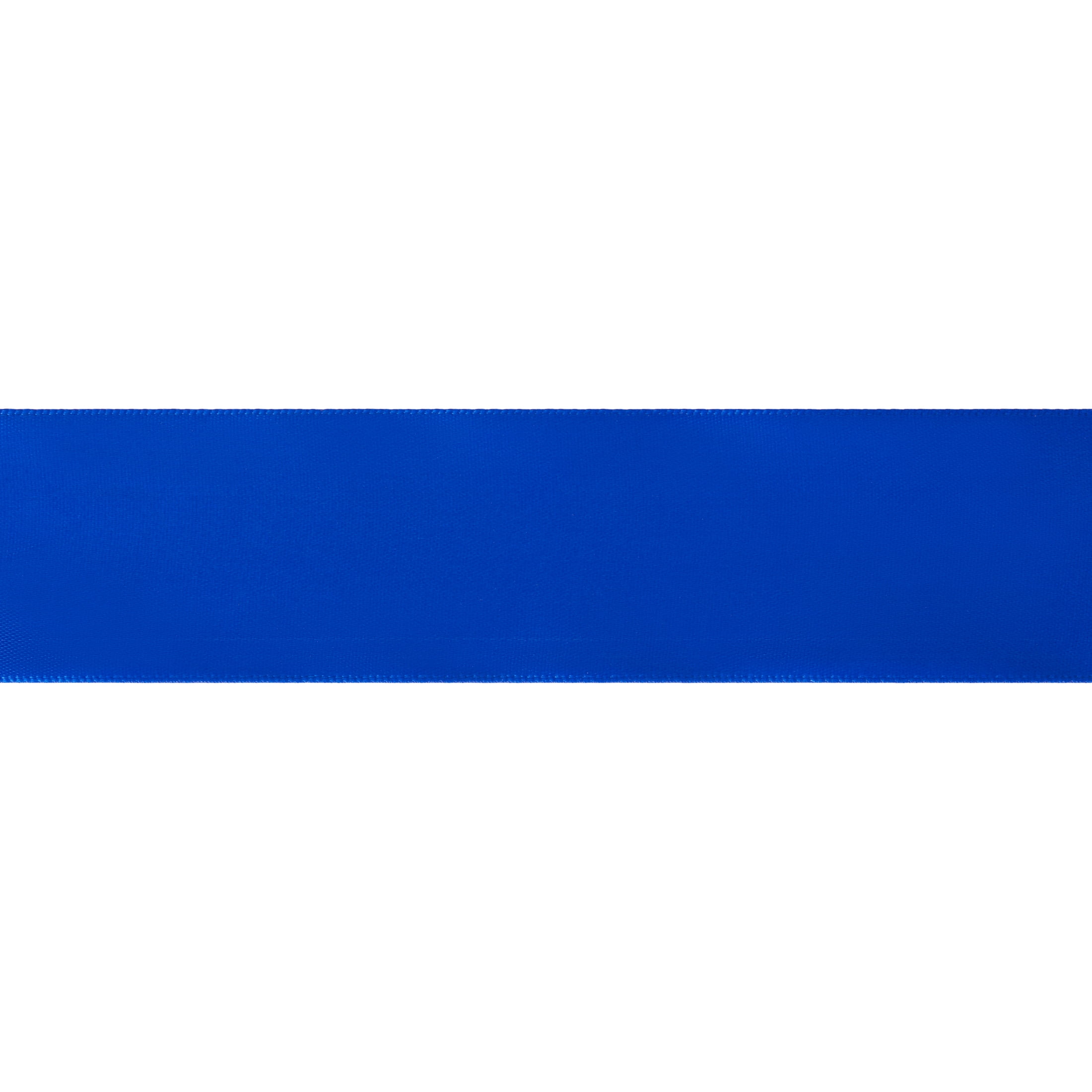 (2 pack) Offray Ribbon, Royal Blue 1 1/2 inch Double Face Satin Polyester Ribbon, 12 feet