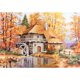 thumbnail image 2 of Cuadros Decorativos 11CT punto de cruz completo Woods Hut Kits de bricolaje hechos a mano bordado de algodón arte DQrwqpou Nuevos Originales, 2 of 9