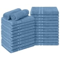 thumbnail image 4 of RIVERSIDE 24 Pack Salon Towel 16x26 Ultra Soft Absorbent Cotton Hand Towels for Salon and Spa - Electric Blue, 4 of 7