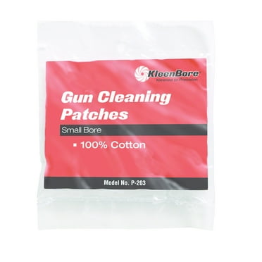 KLEEN-BORE COTTON CLEANING PATCHES 2.25" .38-.45/.410-20G
