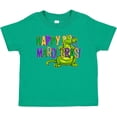 thumbnail image 3 of Inktastic Happy Mardi Gras Cute Alligator with Beads Boys or Girls Baby T-Shirt, 3 of 5