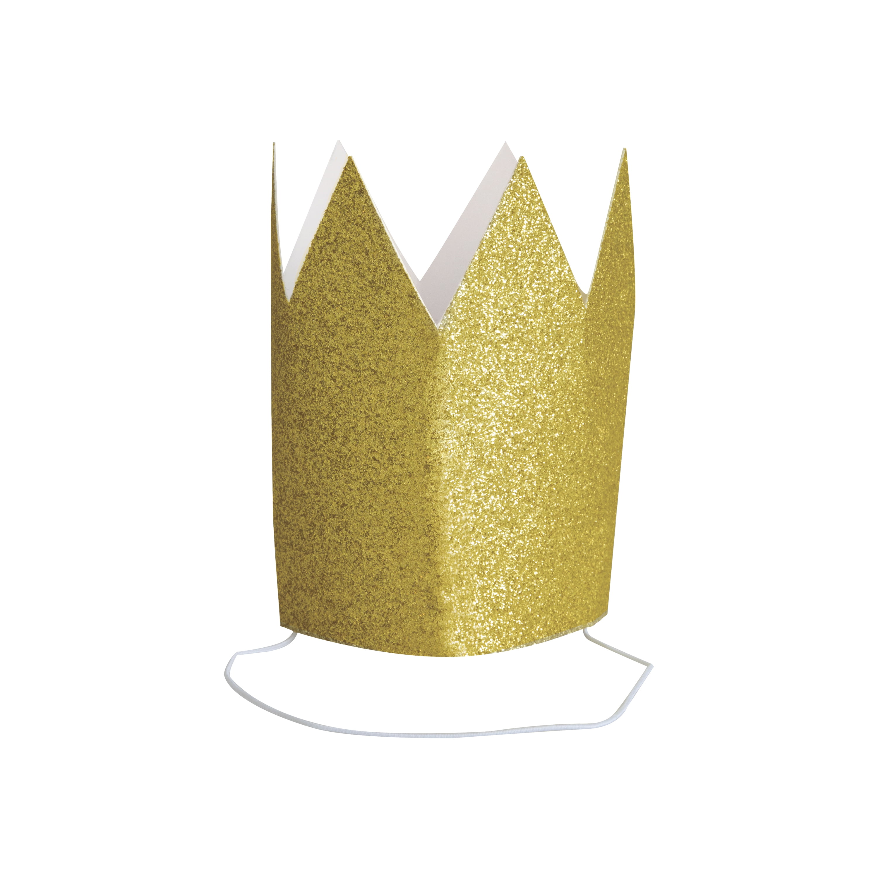 4ct Mini Gold Paper Crowns