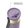 thumbnail image 4 of Contigo SnapSeal 16 oz Leakproof Stainless Steel Water Bottle with Carrying Strap, 4 of 7