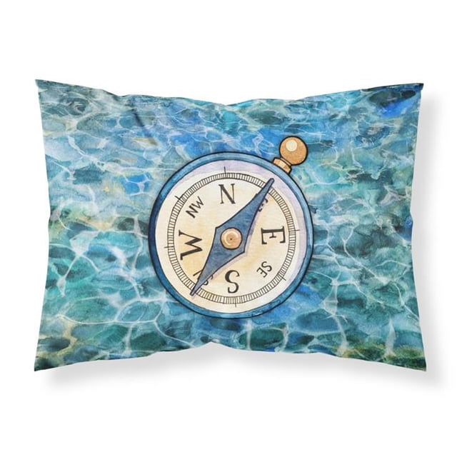Carolines Treasures BB5347PILLOWCASE Compass Fabric Standard Pillowcase