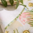 thumbnail image 4 of Easter Bunny Table Runner, Spring Rabbit Egg Flowers Floral Table Decor, Seasonal Holiday Home Party Decoration for Indoor & Outdoor Use, 13x108 Inch, 4 of 6