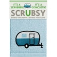 thumbnail image 1 of MÜkitchen SCRUBSY 100% Cotton Kitchen Dish Cloth with Built in Scrubber | Various Designs and Super Absorbant (Camper), 1 of 2