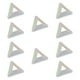 thumbnail image 5 of 10 conos de entrenamiento de fútbol, ​​conos de agilidad, conos de disco, conos triangulares de fútbol para juegos, césped y jardín. Gris, 5 of 9