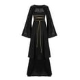 thumbnail image 2 of UPPADA Liquidation Robes d'Invitée de Mariage à Manches Évasées pour Femmes Robe de Cocktail Chic Robes de Bal d'Hiver Robes de Cocktail Formelles Robe vintage pour Thé, 2 of 7