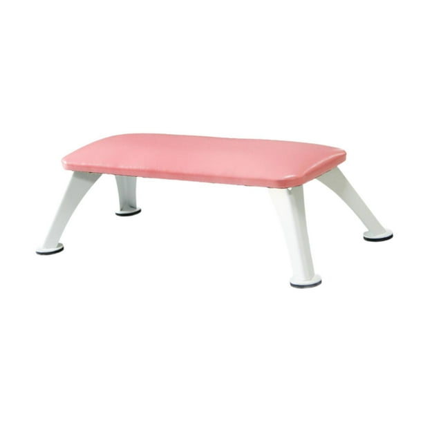 Reposabrazos para uñas, almohada de mano para manicura, portátil, profesional, cómoda alfombrilla para mesa de uñas, herramienta de manicura para el rosa con
