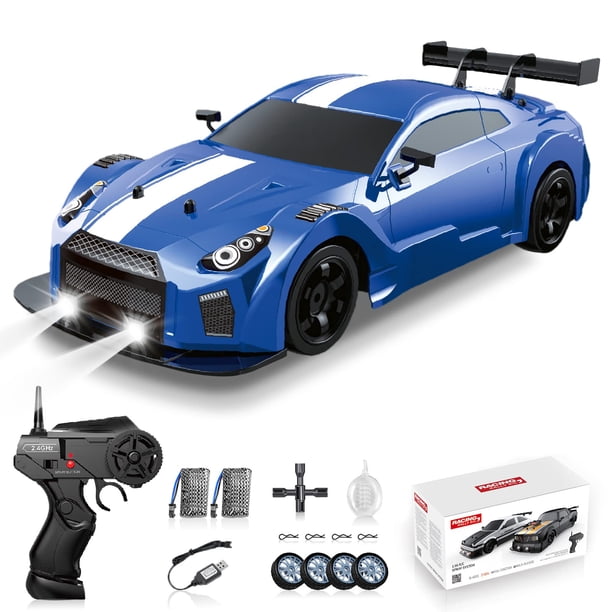 Control remoto para coche Sakeye 1/16, 2,4 GHz, 4WD RC Drift, 18 KM/H+