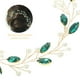 thumbnail image 4 of KAKOWELY Tocado de novia para boda, diadema de perlas para novia, elegante accesorio para el cabello de novia, 4 of 5