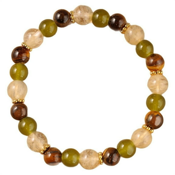 Healing Stone Stretch Bracelet - 8mm Natural Lava Rock & Afghanite Gemstone Beads for Positive Energy - Unisex Spiritual Jewelry for Meditation & Relaxation