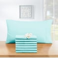 thumbnail image 1 of Empyrean Bedding Set of 8 Pillow Cases, King Pillowcase Premium Microfiber, King Size 20"X40" Light Baby Blue, 1 of 9