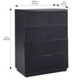 thumbnail image 2 of Better Homes & Gardens Lillian Fluted 4-Drawer Dresser, 2 of 5