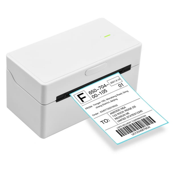 Aibecy Aibecy 3 Inch Desktop Shipping Label Printer Direct Thermal Label Printer 180mm/s USB+BT Label Maker 40-80mm Paper Width for Shipping Packages ...
