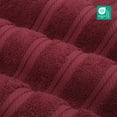 thumbnail image 4 of American Soft Linen Bath Sheet 35x70 Inch 100% Turkish Cotton Bath Towel Sheets - Bordeaux Red, 4 of 9