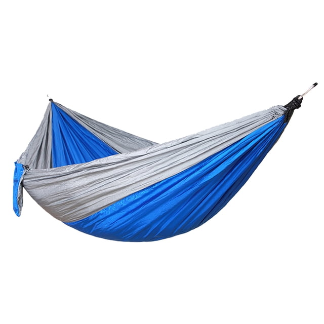 Hamaca para acampar - Hamaca portátil Hamaca individual o doble Accesorios para acampar al aire libre