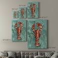thumbnail image 4 of Aquatic Lobster I Premium Gallery Wrapped Canvas - Ready to Hang, 4 of 9