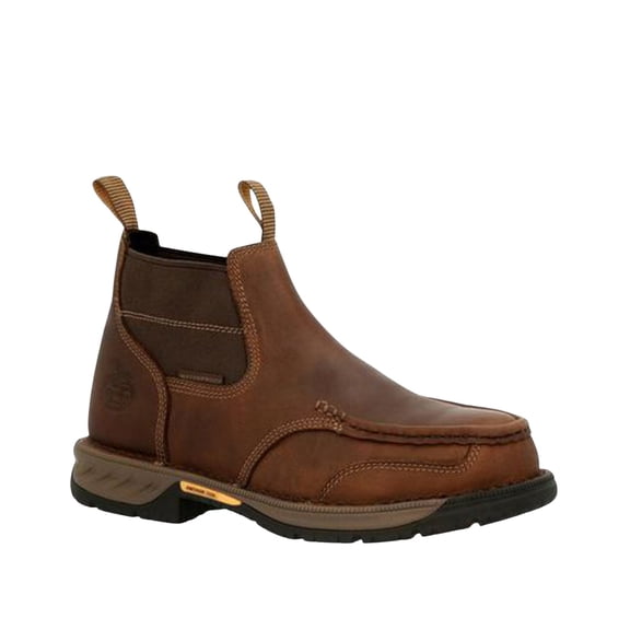 Georgia Boot Men's Athens 360 Chelsea Work Steel Toe - GB00440 9 D(M) US