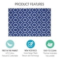 thumbnail image 3 of 2 x 3 Foot Heavy Duty Low Pile Area Rug - Ultra-Thin Non Slip Area Rug - Washable Cotton Indoor Rug for Front Door Foyer Rug for Entryway, 3 of 7