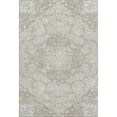 thumbnail image 2 of Addison Rugs Mayfield Premium Machine Washable Traditional Medallion Taupe Rectangle Rug, 2'6" X 3'10" Machine Washable Traditional Medallion Taupe Oversized Sherpa Throw Blanket, 2 of 7