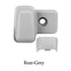 thumbnail image 2 of Auto Side Sun Visor Fixing Buckle for BMW Mini R55 R56 R60 Buckle 51169812837 Grey Rear, 2 of 5