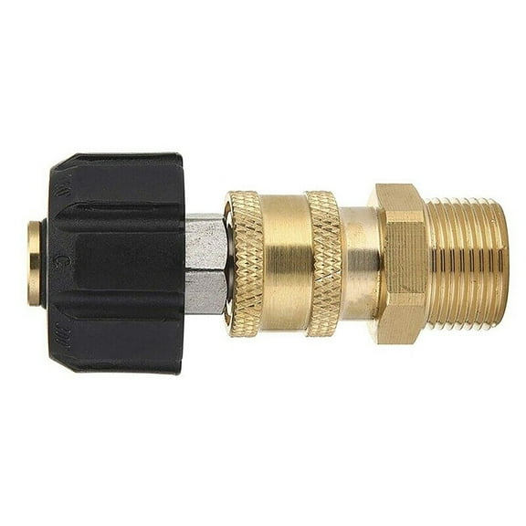 Pressure Washer Hose Connector Adapter M22-1/4 Female Swivel to Quick Connect Release Nozzle TAPDRA Spare Part